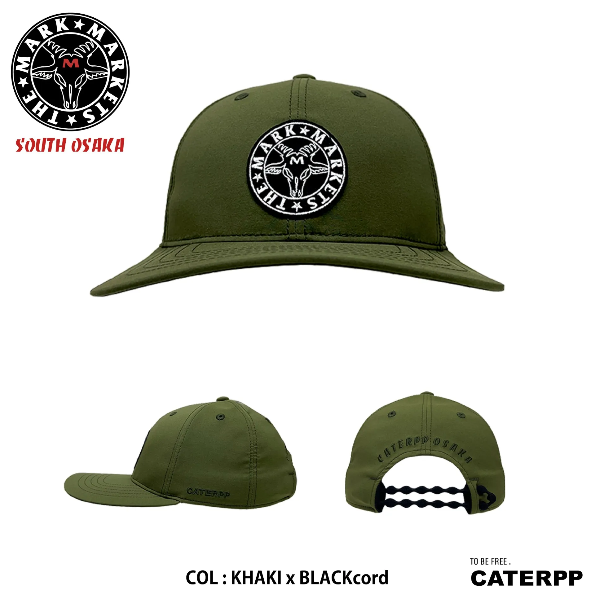 【CONV】 CATERPP SB  FLAT BLIM CAP x MARK MARCKET